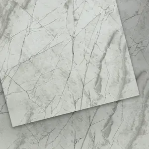 10pcs/30pcs Waterproof Thick Marble Texture Self-Adhesive Moisture Proof Floor Tiles, Marble Flooring, Easy Install Removable Vinyl Wallpaper for Living Room Kitchen Bathroom Home Decor