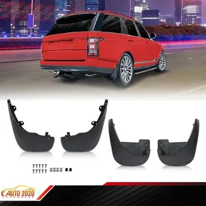 4x Splash Guard Mud Flap Fit For Land Rover Range Rover 2014-16 w/ Running board