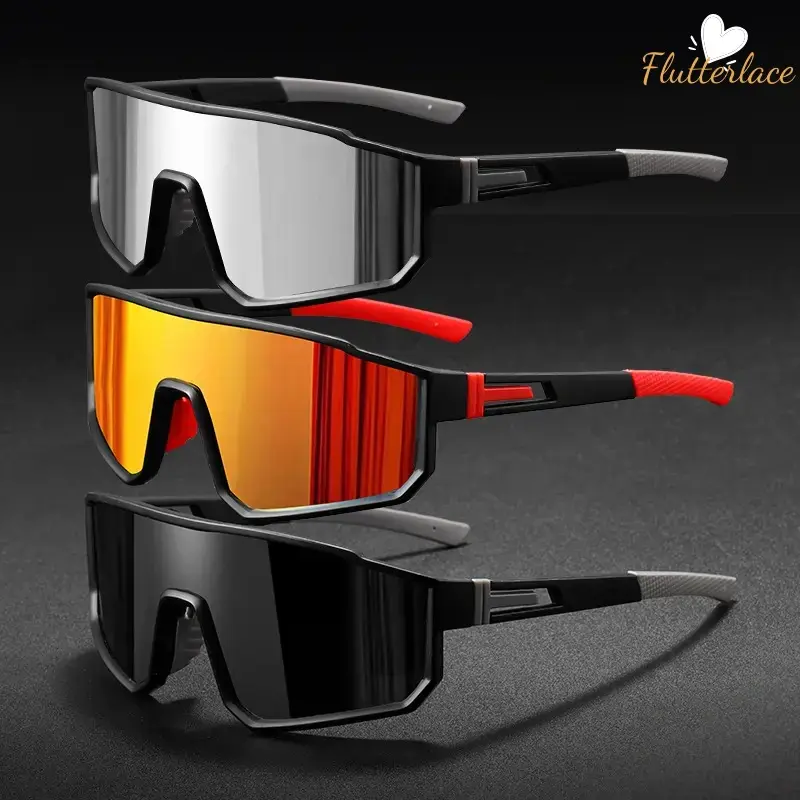 3-Pack Polarized Sports Sunglasses for Men & Women – UV400 Cycling, Running, Driving, Outdoor Eyewear for Road, Ebike, Fitness & Adventure, Lightweight, Flexible, Stylish Protection” tiktokshopbacktoschool