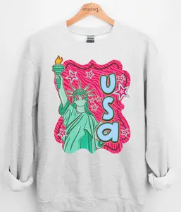 Liberty USA Graphic Top