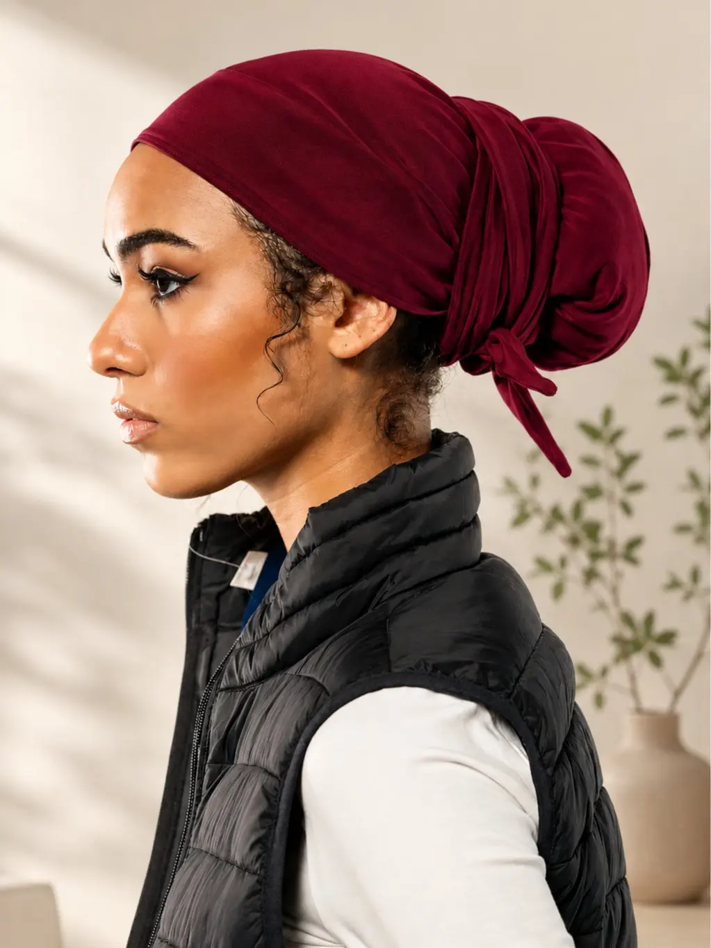 Onda Well Active Full Coverage Headwrap – Workout Bun Wrap for Natural Hair, Braids & Locs