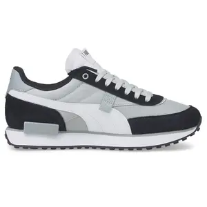 PUMA Mens Future Rider Displaced Lace Up Sneakers Shoes Casual - Grey