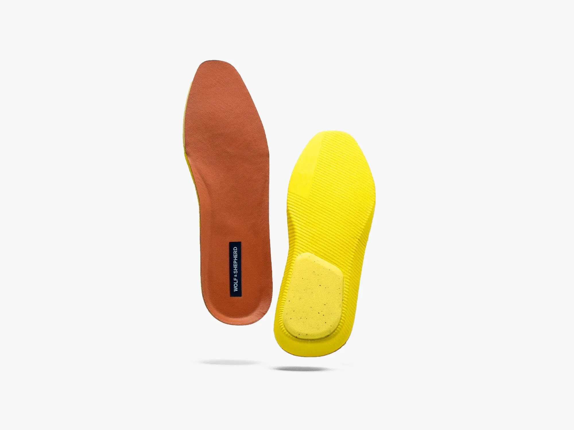 W&S Free Footbed Summer Memory Foam Insoles with Sheepskin Lining & EVA Heel Pad for Unmatched Comfort