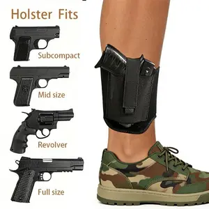 [Essential] Discreet Ankle Leg Wrap for Personal Security - Breathable Neoprene Concealed Holster, Non-Slip Quick-Draw Gear for Everyday Carry