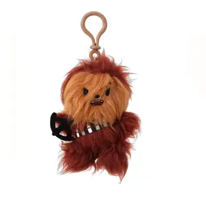 Star Wars Chewbacca Plush Keychain – Soft & Cute Mini Stuffed Toy Pendant for Backpack, Bag, or Keys, Perfect Collectible Gift for Fans, Kids & Adults