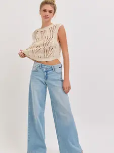 Holly Low Rise Wide Leg Cello Jeans