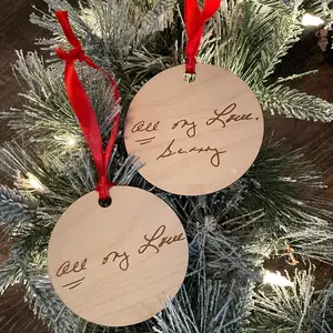 Handwritten Ornament