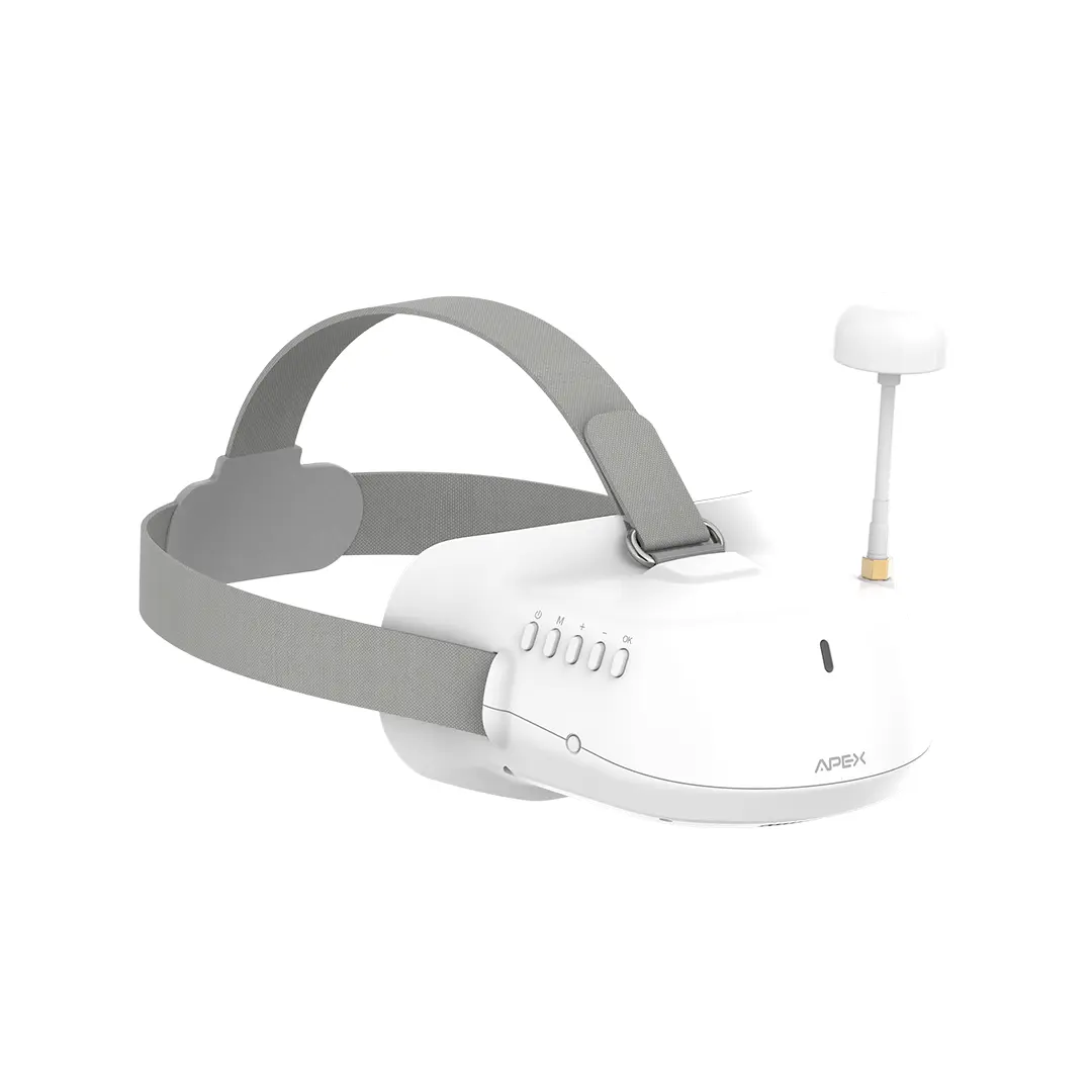 APEXFPV Wireless Bluetooth VR Goggles for Drone Flight Viewing - 3-Inch TFT LCD Screen, 360x640 Pixels Resolution, 5.8G 48 Channels, 1500 mAh Battery (Electric Remote Control Toy Accessories)