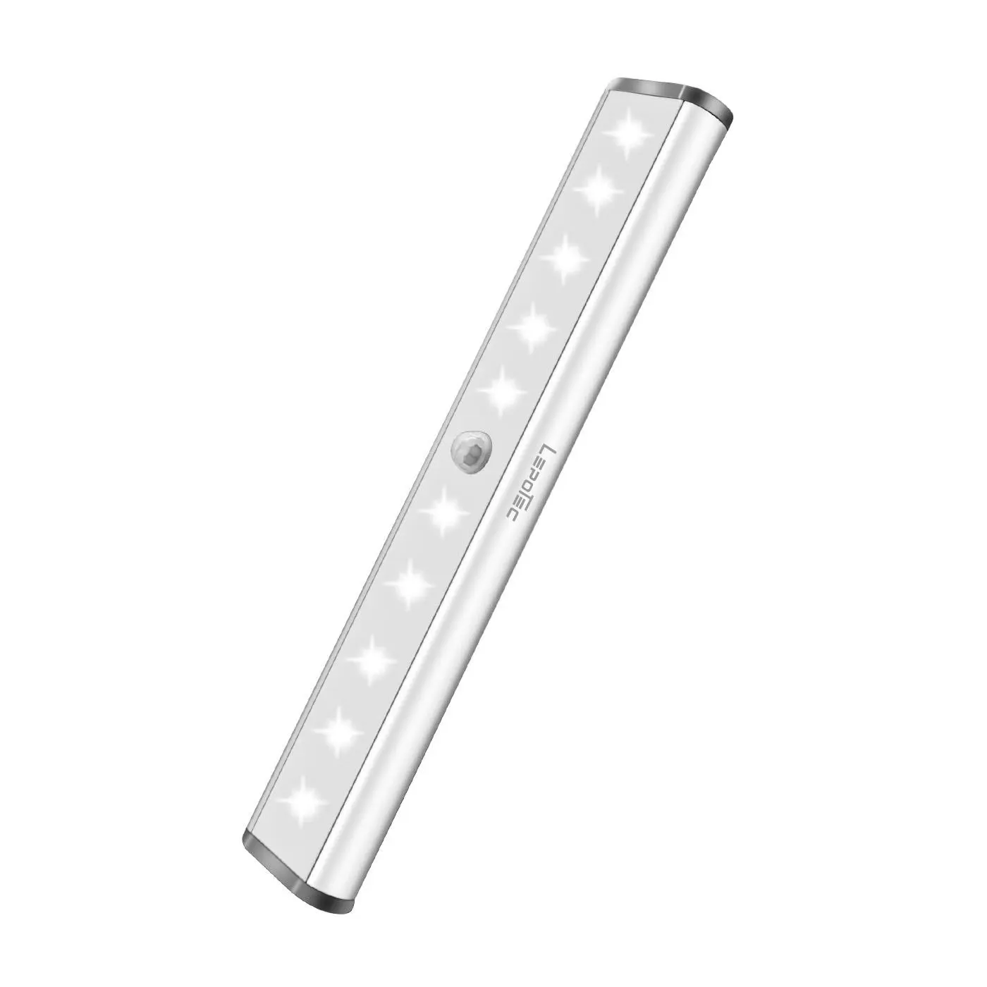 Under Cabinet Ligting With Motion Sensor Detection Super Bright 10 LED Warm And White Color For Kitchen Cabinet-Stairs-Hallway-Closet