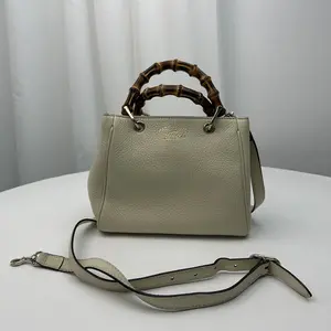 Pre-owned GUCCI calfskin Luggage Top Handle Bags