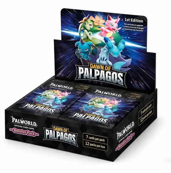 1st Edition PALWORLD Dawn of Palpagos Booster Box (12 Packs)