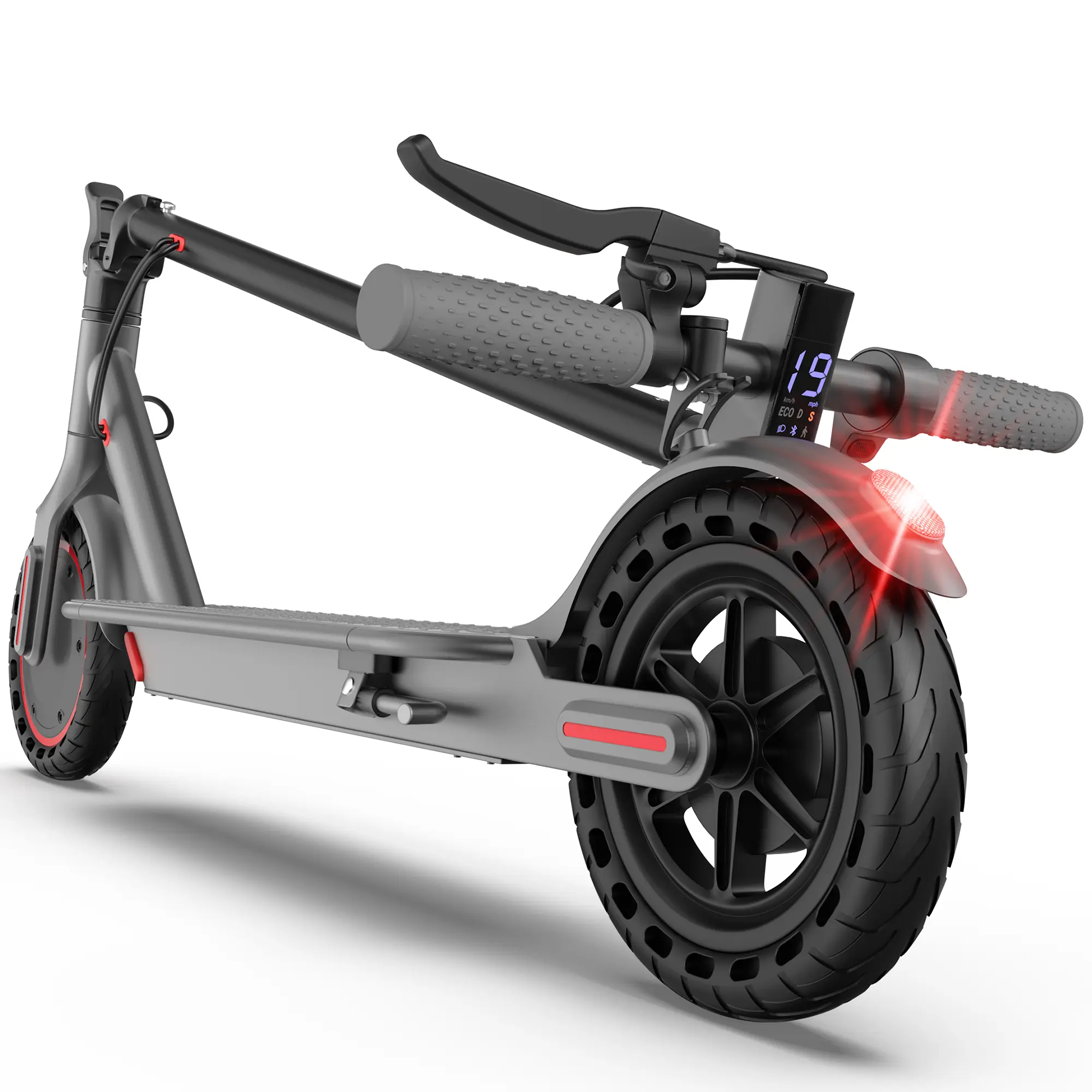 SummerVibes AOPO Electric Scooter - 350W Motor, 19 Mph Top Speed, 16 mile Range, 36V Battery, Foldable Design, App Control, Dual Braking System - Ideal Gift for Family and Friends