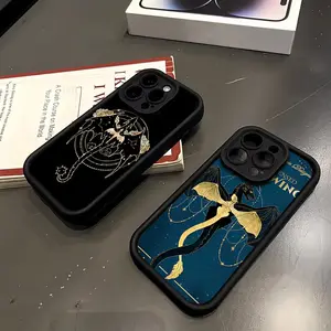 Fourth Wing Iron Flame Book Series Phone Case For iPhone 17 Air 16 15 14 13 12 11 Pro Max Plus Soft Silicone Shockproof Clear Cover