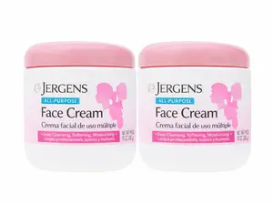 Jergens All Purpose Face Cream 15oz – 2 Pack Deep Cleansing & Moisturizing Cream