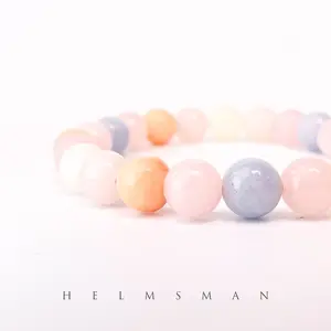 [Direct Buy] 1 Count morganite bracelet 8mm