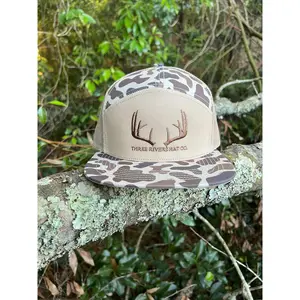 Classic Whitetail Rack - “Old’s Cool” Flatbill Snapback - Lost Hat Co.