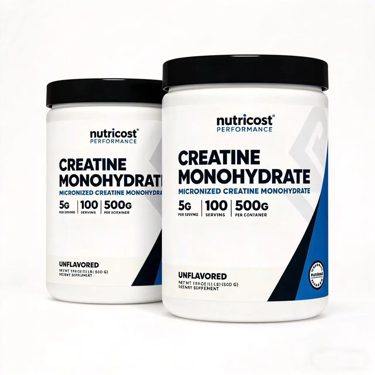 Nutricost Creatine Monohydrate MicronizedPowder 500G, 100 Servings 5000mg Per Serving(5g), 17.9 Oz