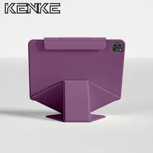 Case For KENKE iPad Magnetic Cover, Tablet Case For iPad Air Pro 11/12.9 inch, 10th Gen, A16, Air 4/5/6/7 (M2/M3/M4), Mini 6/7, A17 Pro, Multi-angle Folding, iPad cover, FutureTech, Magnetic Case, Tablet Protective Cover, Tablet Casing