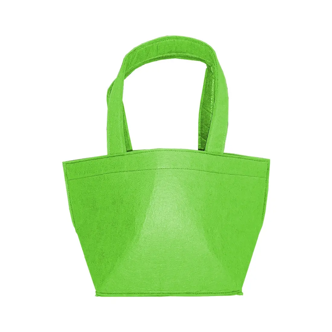 Green Felt Easter Bucket Personalized Bunny Egg Hunt Basket #M959VL-GRN