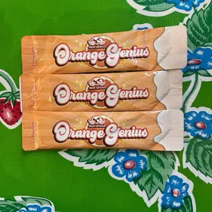 3 packs of Orange Genius antioxidant natural energy  instant Beverage  Sugar free Nutrition Supplement Fitness Vitamin
