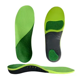 Pain Relief Orthotic Inserts, High Arch Support Insoles for Flat Feet, Work Boots Cushions, Absorbs Impact, Unisex