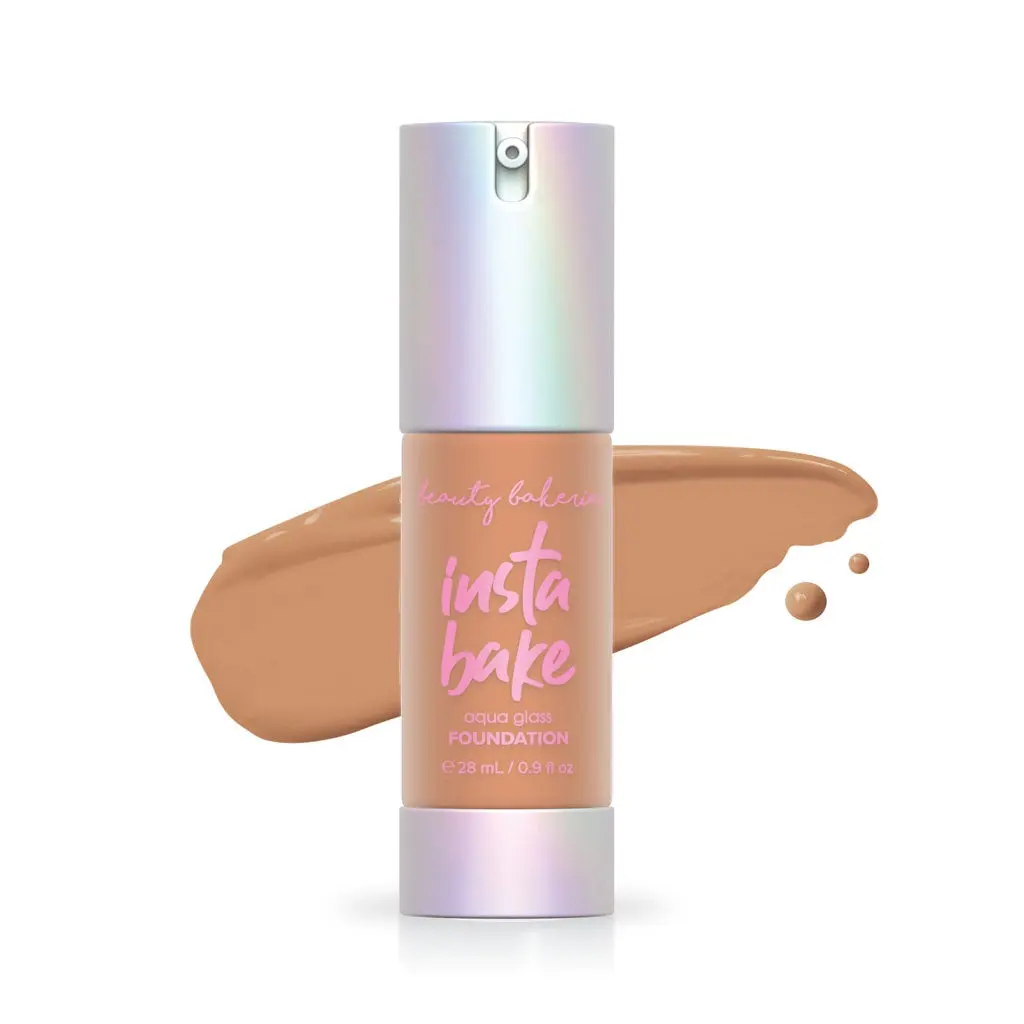 327 CN InstaBake Aqua Glass Foundation