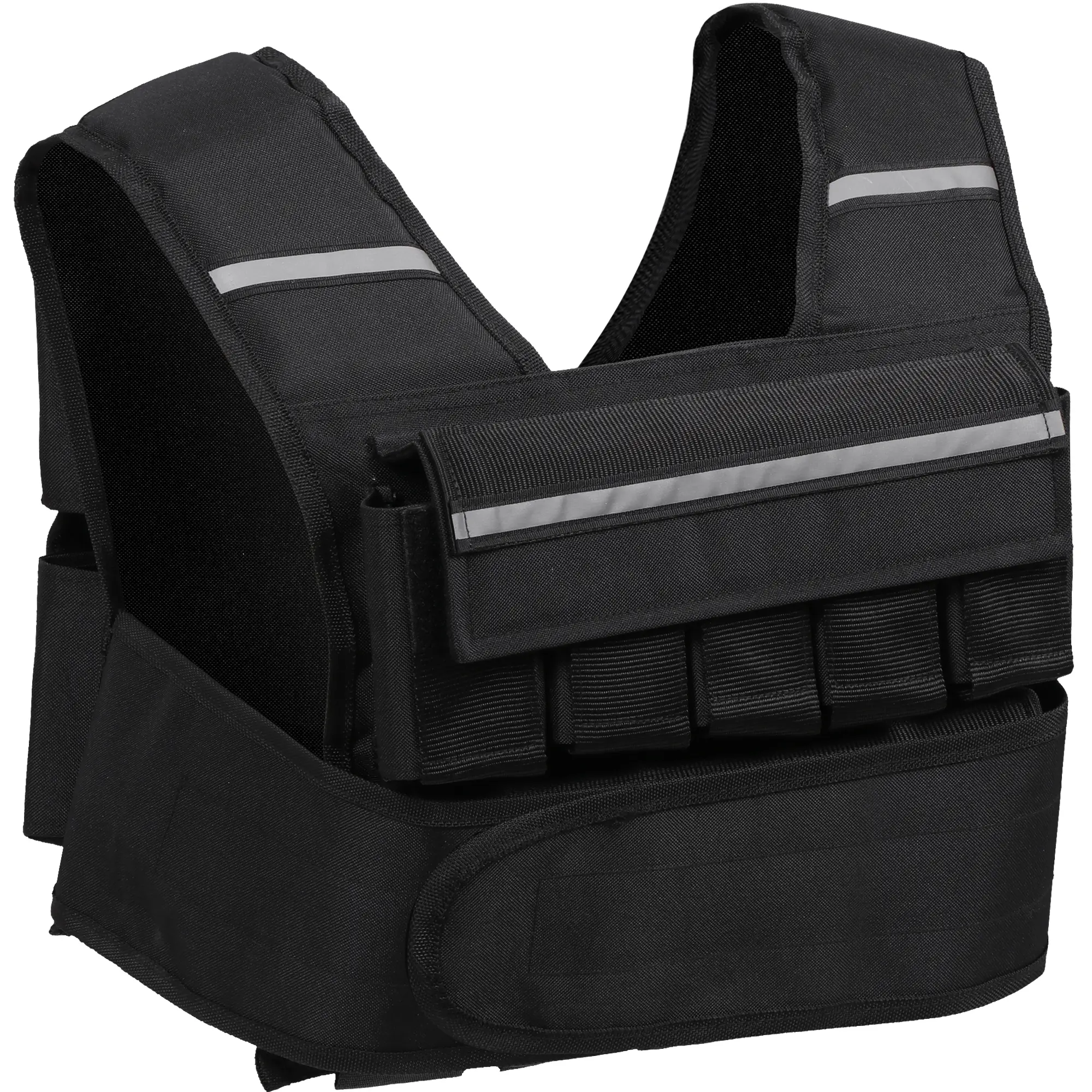 Segawe Adjustable Weighted Vest 30lb/ 40lb/ 60lb, Removable Sandbag Weight Vest for Men Women, Running Walking Rucking, Strength & Fitness Training Vest with Reflective Strips