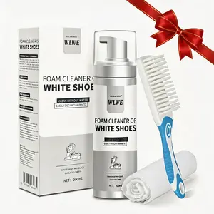 Shoe Cleaner with Brush and Towel – Quickly removes dirt and stains. Suitable for sneakers, tennis shoes, leather, canvas, rubber, and other shoe types, as well as car interior cleaning. No-rinse formula, portable cleaner. summergarden