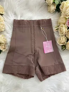 Short faja Angie Cola Invisible Alta Compresion, ajustable, silicon antideslizante