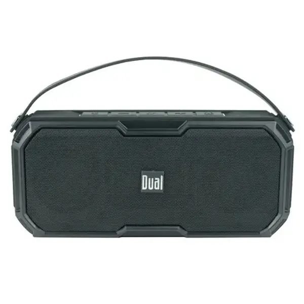 Dual Electronics LUBTWS6 Wireless Portable Bluetooth Speaker, TruWireless Bluetooth Stereo, Waterproof & Dustproof IP67, 360 Degree Rich Dynamic Sound, Up to100ft Wireless Range, 15 Hour Playtime Audio Rechargeable Connection Device Phone Smartphone