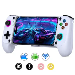 for   Controller - Compatible with  16/15 & Android, Mobile Gaming Controller with Hall Joysticks, Phone Case Support,  Phone Controller for   Pass, Steam Link & More,