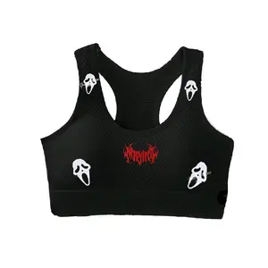 Ghost Face "Gym" Sports Bra