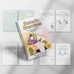 Somatic Exercises for Nervous System Regulation Workbook, 41 Yoga Breathwork Techniques, Vagus Nerve Support, Stress Reduction, Mindfulness, Relaxation