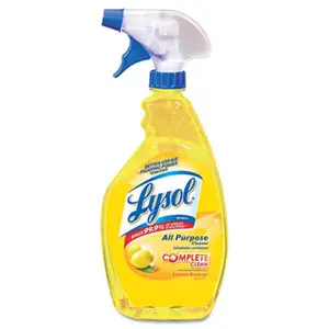 212 MAIN LYSOL 75352EA All-Purpose Germs Killer Cleaner - Lemon Scent, 32oz Spray Bottle, Stainless, for Household Hard Surfaces