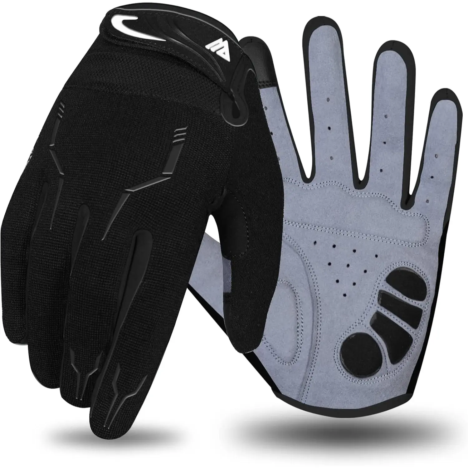 Full Finger Cycling Gloves Touchscreen MTB BMX Bike Gloves Padded Anti Slip for Men Women