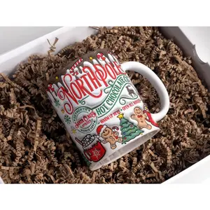 Personalized Seasonal North Pole Mugs