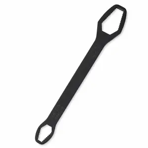 Self-Tightening Double-Head Adjustable Wrench, 8-22mm Universal Thin Spanner for Hex Nuts, Pipe Nuts, Plumbing, Glasses Repair and Hand Tool Use