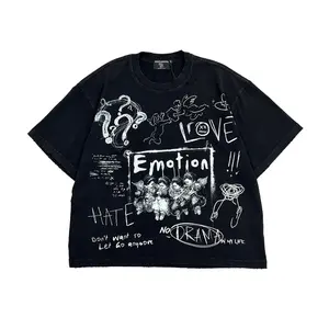Black “Chaos” Tee
