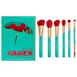 Spectrum Collections Travel Book 6-pc Makeup Brush Set