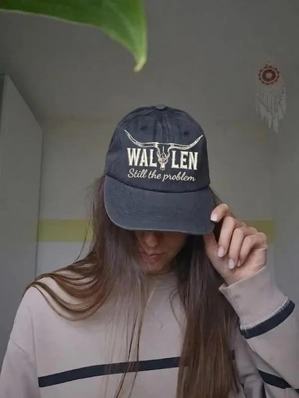 still problem Embroidered cap, gift for country music