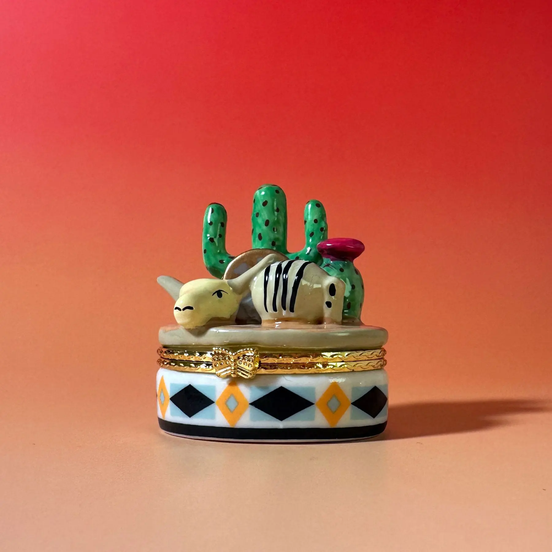 Cactus Trinket Box