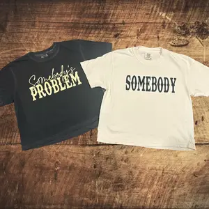 Somebody’s Problem Crop Tees