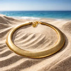 Ripple Effect- Collar Necklace