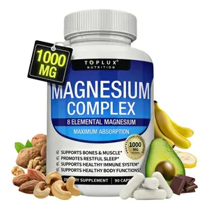 Summer Wins Toplux Magnesium Complex 8 EssentialMagnesium Supplement -2PL Vitamin Dietary Edible