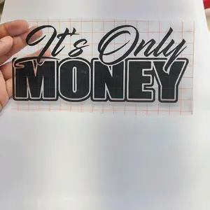It's Only Money, Blue Collar Sticker Car Decal