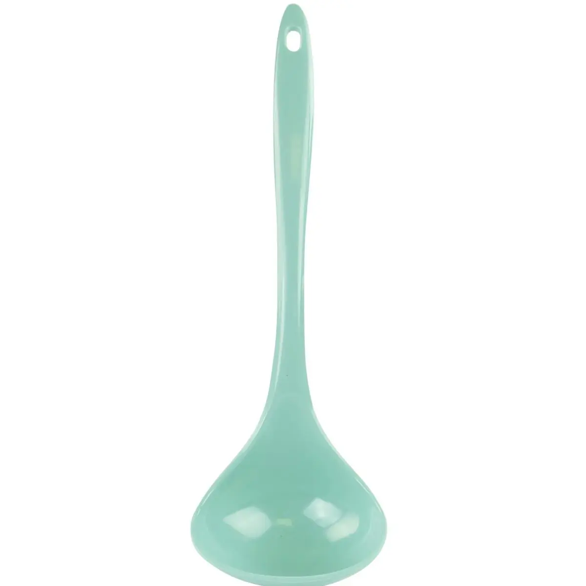 Reston Lloyd Plastic Kitchen Ladle - Colorful Cookware Utensil, Seafoam Finish