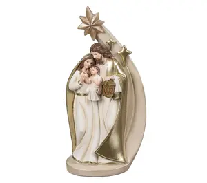 Evergreen 10"H Resin Nativity Garden Statue