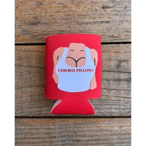 "COWBOY PILLOWS" KOOZIE