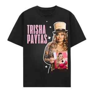 Trisha Paytas Graphic T-Shirt, Pop Culture Icon Vintage Aesthetic Tee, Trisha Paytas Fans Outfit, Y2K Style Streetwear Unisex Shirt