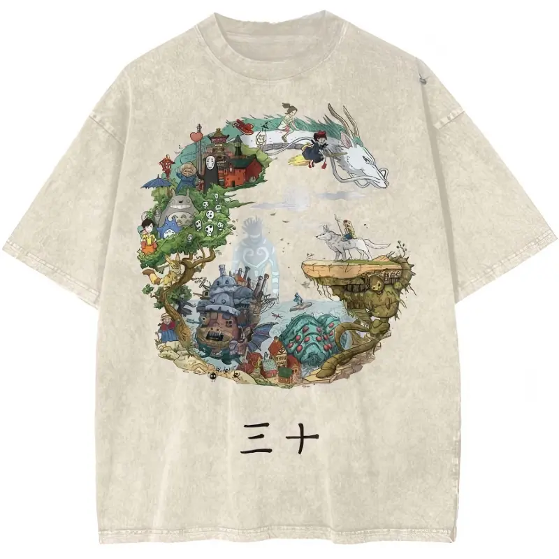 Men's Washed Cotton Round Neck Short-Sleeve Distressed Festive Vintage Graphic Tee - Casual Sportswear, Trendy Shirts, Men's T Shirts, Vintage Graphic Tees, Easter, Fashion, Figure, Thanksgiving, Good Graphic Tees, Vintage T Shirts